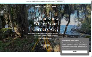 Johnson McAdams Surveying and Mapping, LLC website