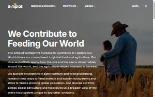 Simplot Grower Solutions website