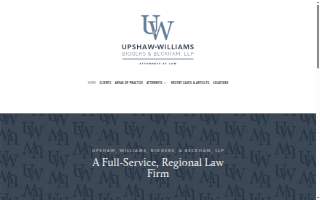 Upshaw Williams Biggers website