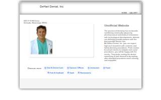 DeHart Dental website