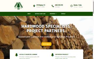 Fly Timber Co website