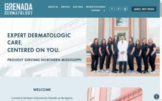 Grenada Dermatology website