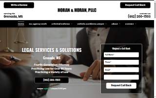Horan & Horan website