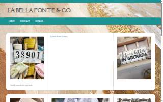 La Bella Fonte Galleria website