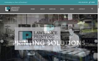 Lawrence Printing Company website