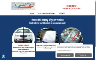 Leverette Auto Glass website