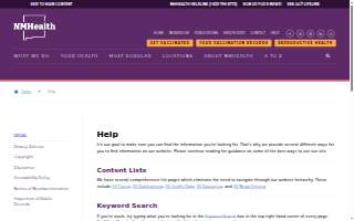 North Mississippi Allergy & Asthma Center website