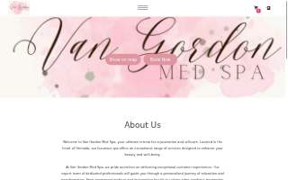 Van Gordon Med Spa website