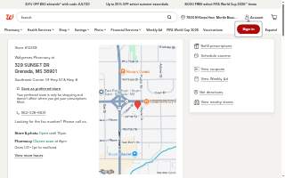 Walgreens Pharmacy of Grenada website