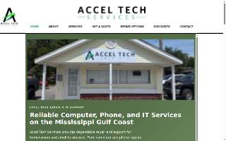 Accel Tech Services website