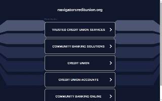 ATM Navigator Credit Union website