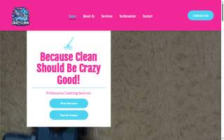 Crazy Clean Carpets, LLC website