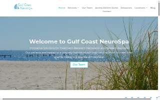 Gulf Coast NeuroSpa of Gulf Hills website