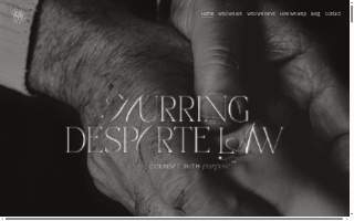 Hurring Desporte Law of Gulf Hills website