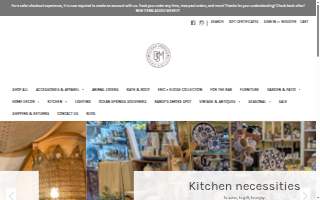 Ocean Springs Mercantile of Gulf Hills website