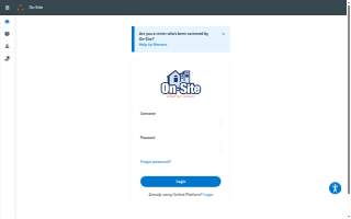 OnSite LLC website