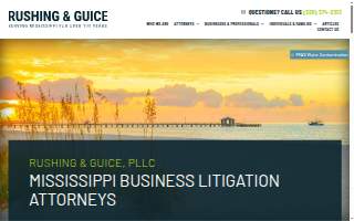 Rushing & Guice, PLLC of Gulf Hills website