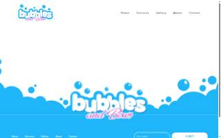 Bubbles & Bows of Gulfport website