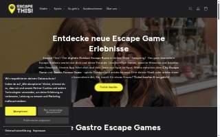 Escape This (Escape Rooms) website