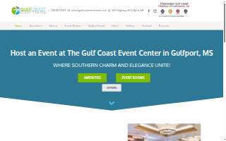 Gulf Coast Event Center website
