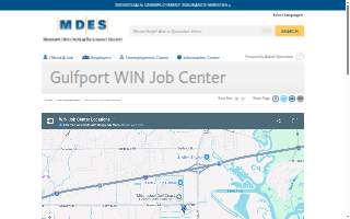 Gulfport WIN Job Center website