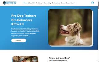 KPro K9 of Gulfport website