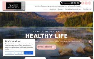 Oasis Mental Wellness, LLC website