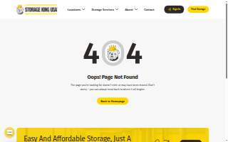 Storage King USA of Gulfport website