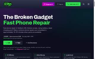 The Broken Gadget - Apple & PC Repair website