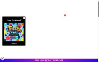 Trazy Productions of Gulfport website