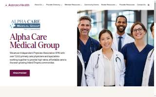 AlphaCare Urgent Care of Hattiesburg website