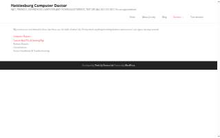 Computer Doctor website