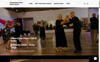 Connections Dance Club & Studio website