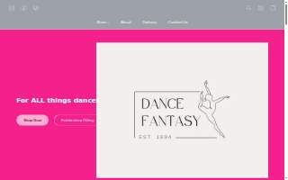 Dance Fantasy website