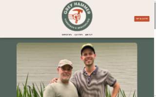 Grey Hammer Handyman and Remodeling website