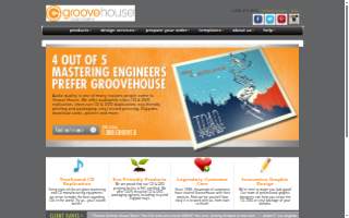 Groove House website