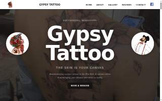 Gypsy Tattoo website