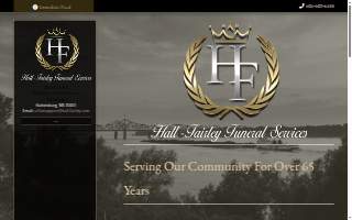 Hall-Fairley Funeral Services website