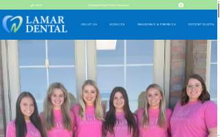 Lamar Dental website