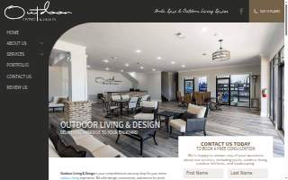 Outdoor Living & Design website