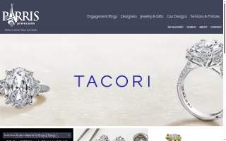 Parris Jewelers of Hattiesburg website