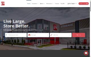 Spacebox Storage Hattiesburg website