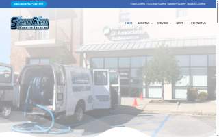 Steady Clean Services website