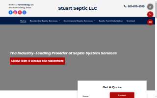 Stuart Septic website