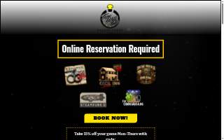 Time Will Tell Escape Games website
