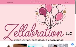 Zellabration LLC website