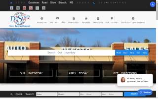 DeSoto Auto Sales website