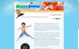 Desoto Bounce, LLC website