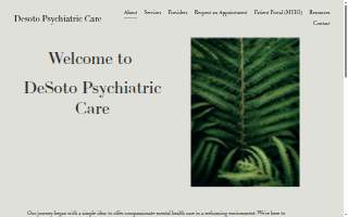 DeSoto Psychiatric Care website