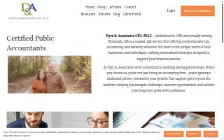 Dyer & Associates CPA, PLLC website
